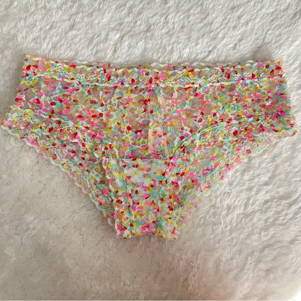 VS Vintage Victorias Secret Bikini Lace Confetti